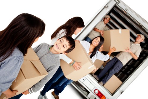 Careful packing and loading for a Battersea moving day
