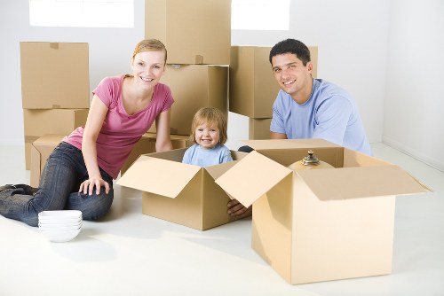 Man and van service helping with a Battersea flat move