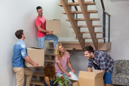 Careful packing and loading for a Battersea relocation