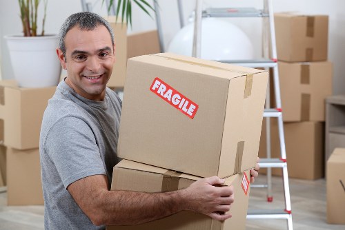 Moving team handling a same day removal in Battersea street