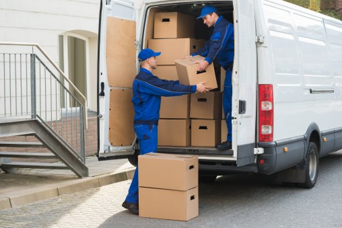 Commercial removal truck hire for Battersea office and business moves