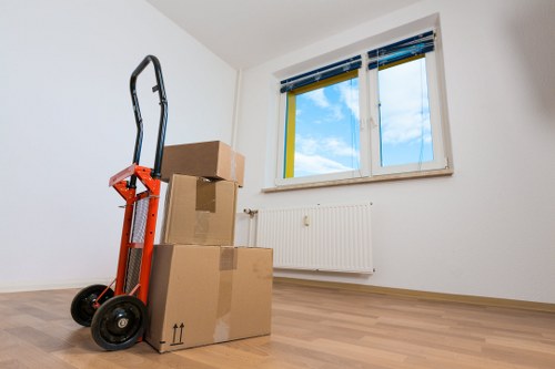 Professional movers handling flat and office removals in Battersea